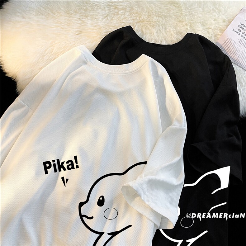 xZ116-T6007-p25-控39华夫格男潮牌美式情t恤男夏季纯棉印花,男装T恤,星座116