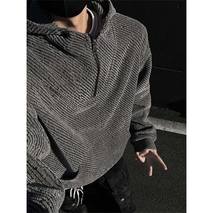 银丝雪尼尔连帽卫衣男 cp116-特p：55图片