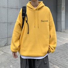 WY2098-P40纯棉连帽卫衣男大码运动帽衫宽松薄外套男,男装卫衣,电商A040