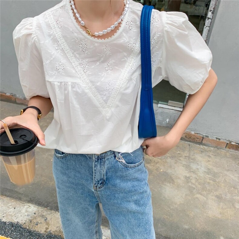 梭织净色小衫，女装，里奈(1F)