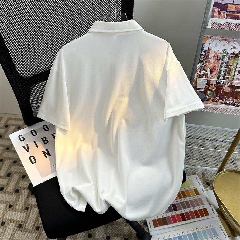 PL9001-P20-控39-大量现货POLO衫男短袖T恤潮牌纯色翻领透气网眼,男装T恤,星座116