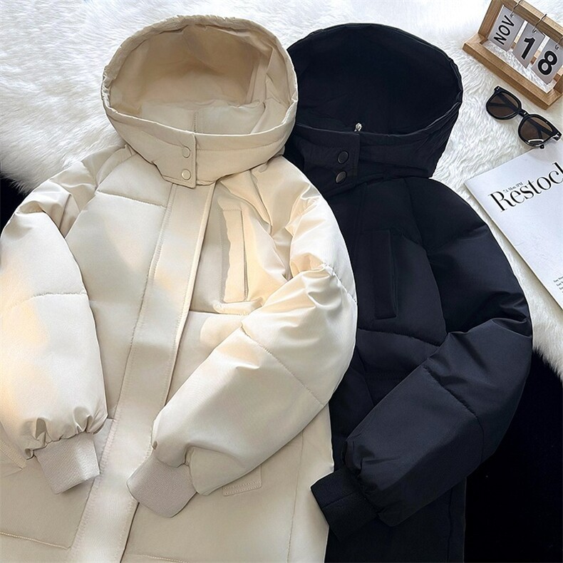 1506/Q5240/P86日系连帽冲锋衣棉服宽松保暖机能工装情侣棉衣潮,男装夹克,星座1506
