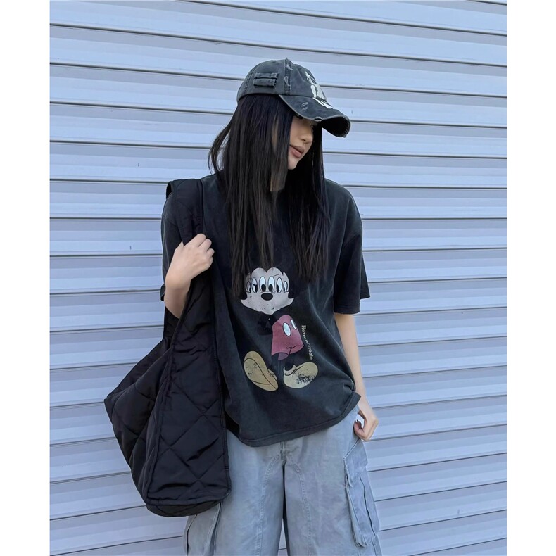 卡通休闲印花水洗短袖T恤D328-QBS17-P38,男装T恤,电商D328
