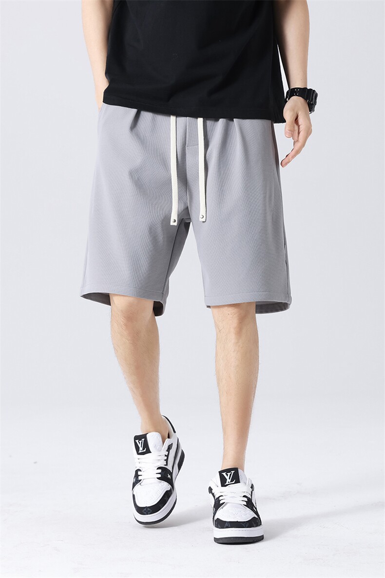 夏季新品休闲短裤男薄款纯色直筒中裤五分裤男2385/P32M-8XL,男装牛仔裤,星座1204