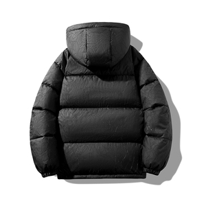 新标90白鸭绒连帽羽绒服时尚休闲简约百搭外套BL0617-P268图片