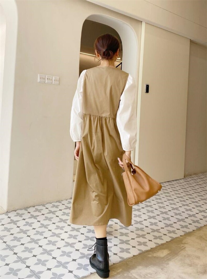 韩版背心裙两件套，女装背心吊带，Balance Studio