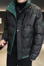 6651标50P185冬季男士立领拼色羽绒服，男装羽绒服，星座414（原B263）