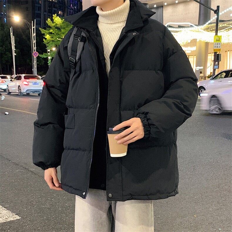 ！2025秋冬新款男士假两件棉衣加厚保暖棉服外套MY1248特P85,男装棉衣,电商B220