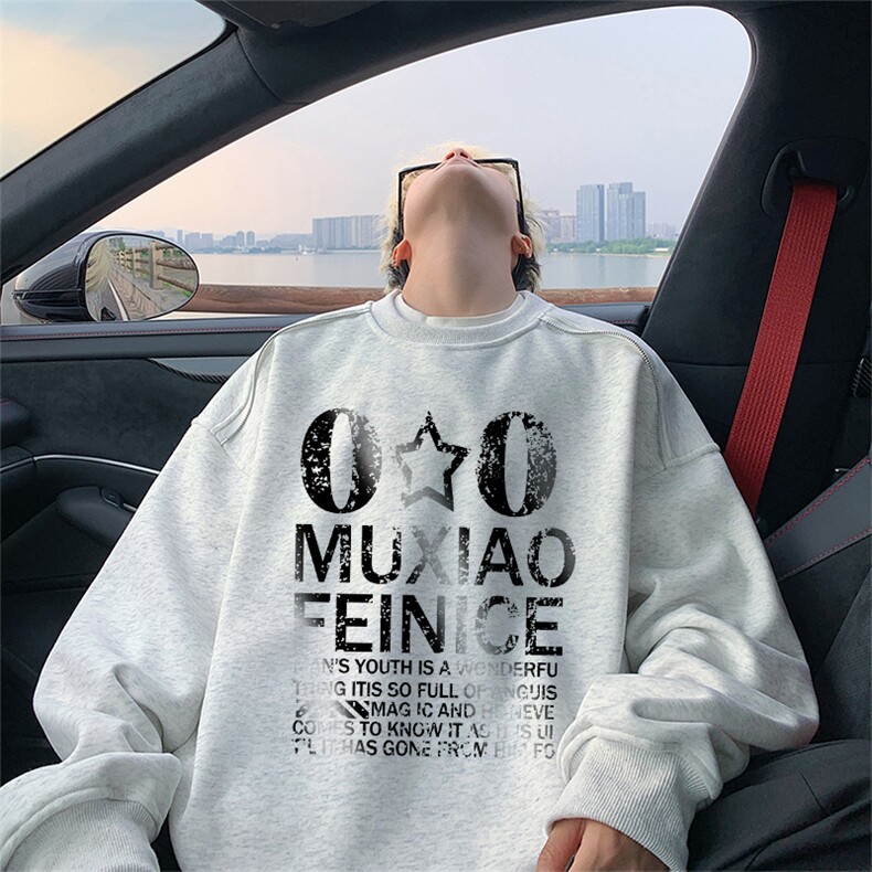 360克重磅图拉链华棉圆领卫衣【有货】C403A-YL25133LL-P45,男装卫衣,电商C403A