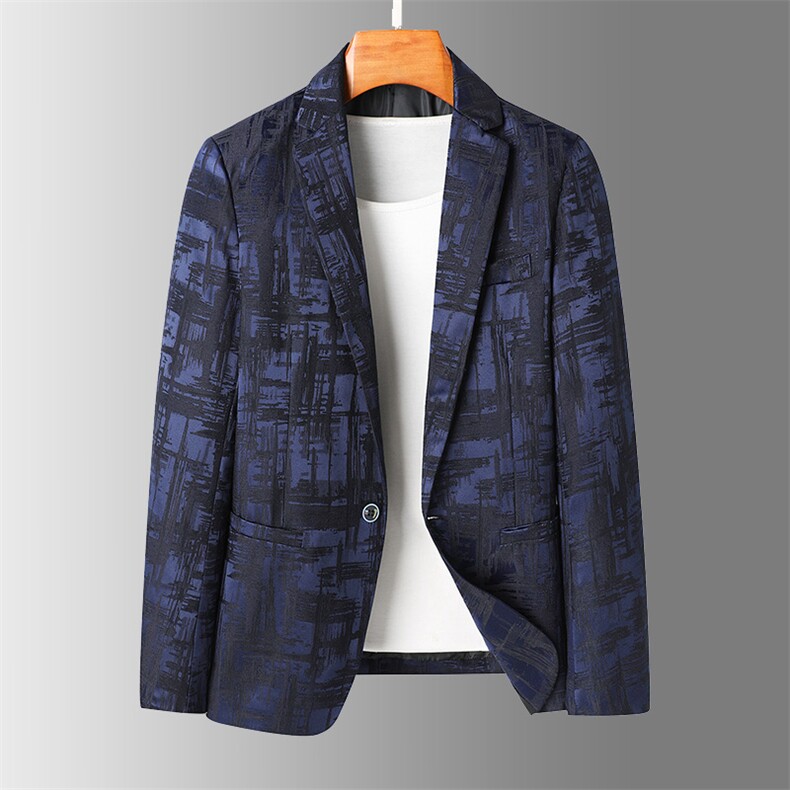 西装商务西服英伦时尚单男潮流休闲外套便服A056-9940P95,男装西服套装,电商A056