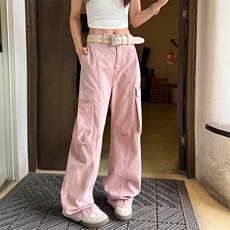 重磅美式高街复古水洗工装潮牌伞兵长裤A436-6222B-P701118，男装休闲裤，电商A436