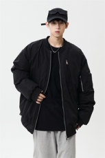 秋冬新款港风日系复古立保暖棉服棒球服男XZ213-MF02-P128控148，男装棉衣，星座213