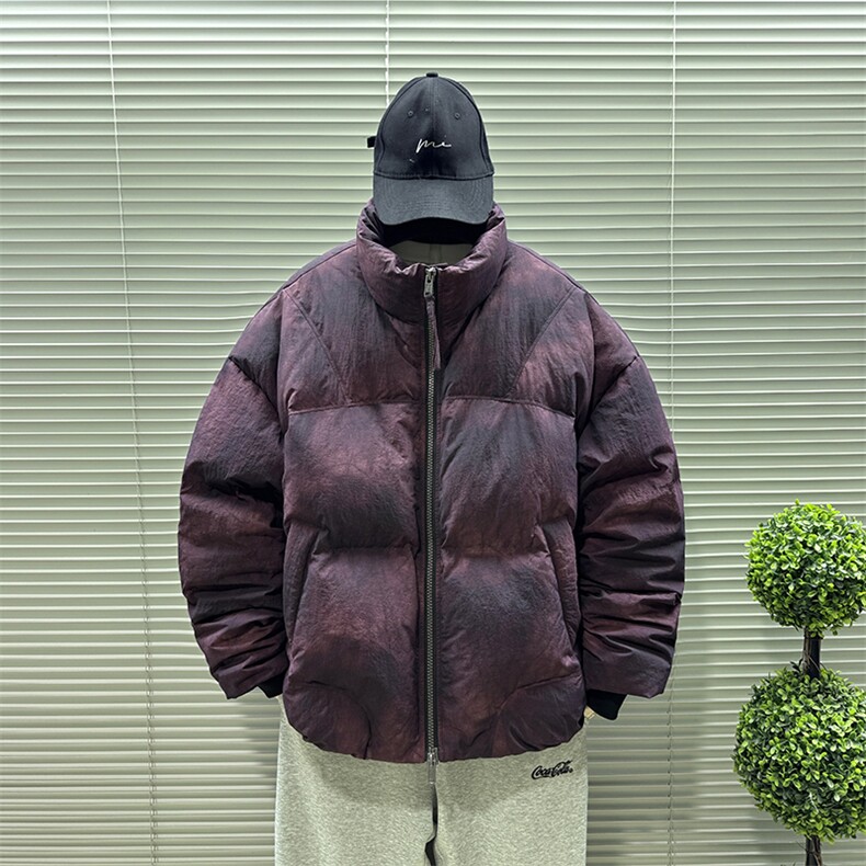 2025新标90白鸭绒高科技晕染风高品质加厚羽绒服男341-P380，男装羽绒服，钱塘708(原3018)