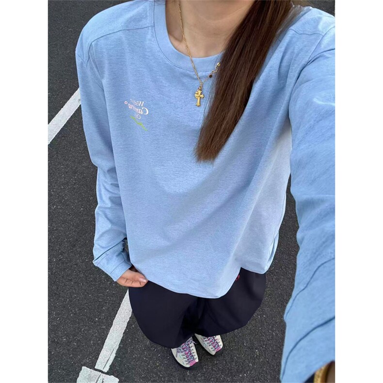 网图高品户外吸湿速干抗菌运动印花情侣长袖T恤男女A1038-P55,男装T恤,星座1505