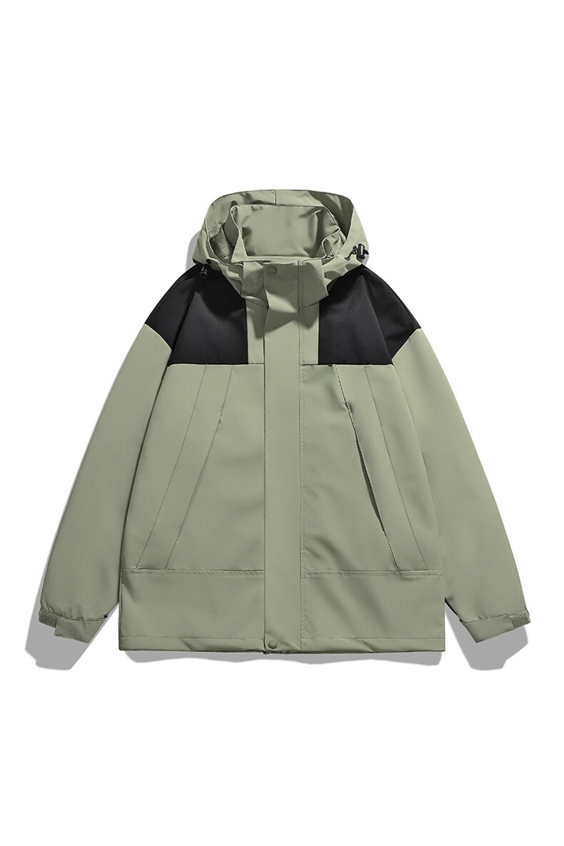 风格冲锋衣防风防水拼色情侣休闲外套夹克JK23657P-65,男装夹克,电商A128