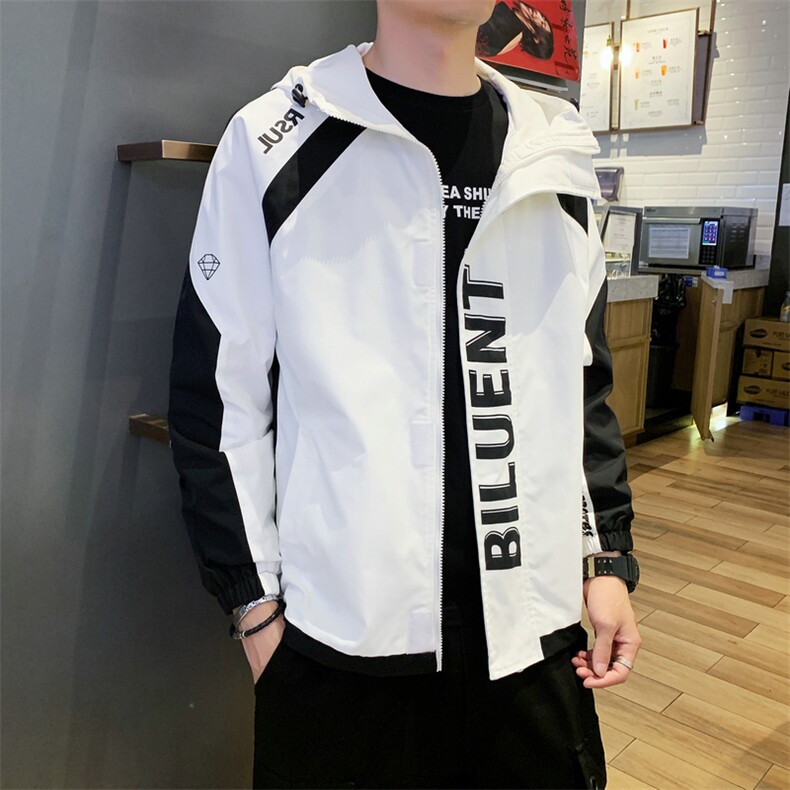 男士外套秋季2021新款韩版潮流棒球服休闲工装夹克男DS874T,男装夹克,电商A102