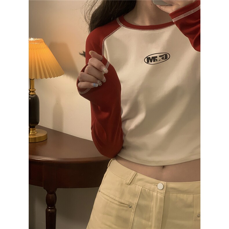 中性风插肩袖短款印花字母图案设计潮流休闲卫衣女WY77079P30控48,男装卫衣,星座226-1
