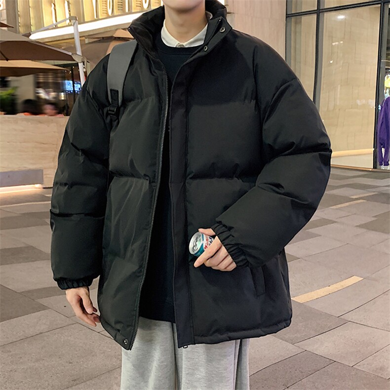 现货高品质美式高街冬季重磅三防加厚羽绒棉衣厚外套面包棉服,男装棉衣,电商A486-1