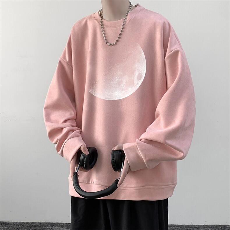 麂皮绒卫衣男大码重磅长袖t恤男JW81426-P35,男装T恤,电商A040