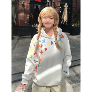 WE1735-P46 美式连帽卫衣男高级感图片