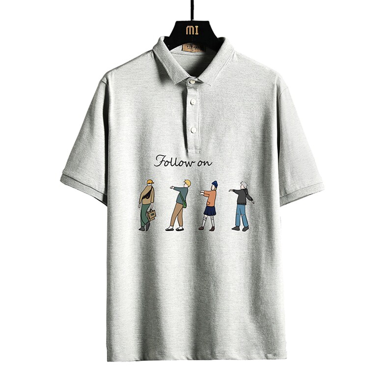 PL57043-P35翻领短袖polo衫男大码胖子半袖t恤男有领保罗衫,男装Polo衫,电商A040A