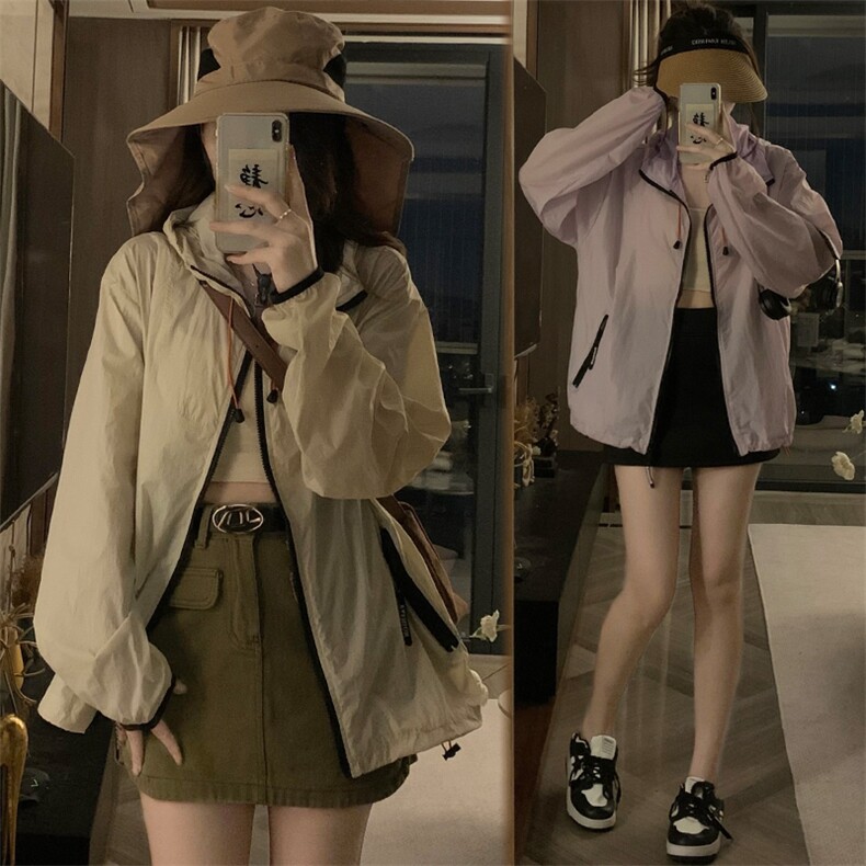 防晒衣2025夏季防晒衫女防紫外线薄款透气凉感外套E738-55，男装防晒衣，星座911-2(原星座613-2）