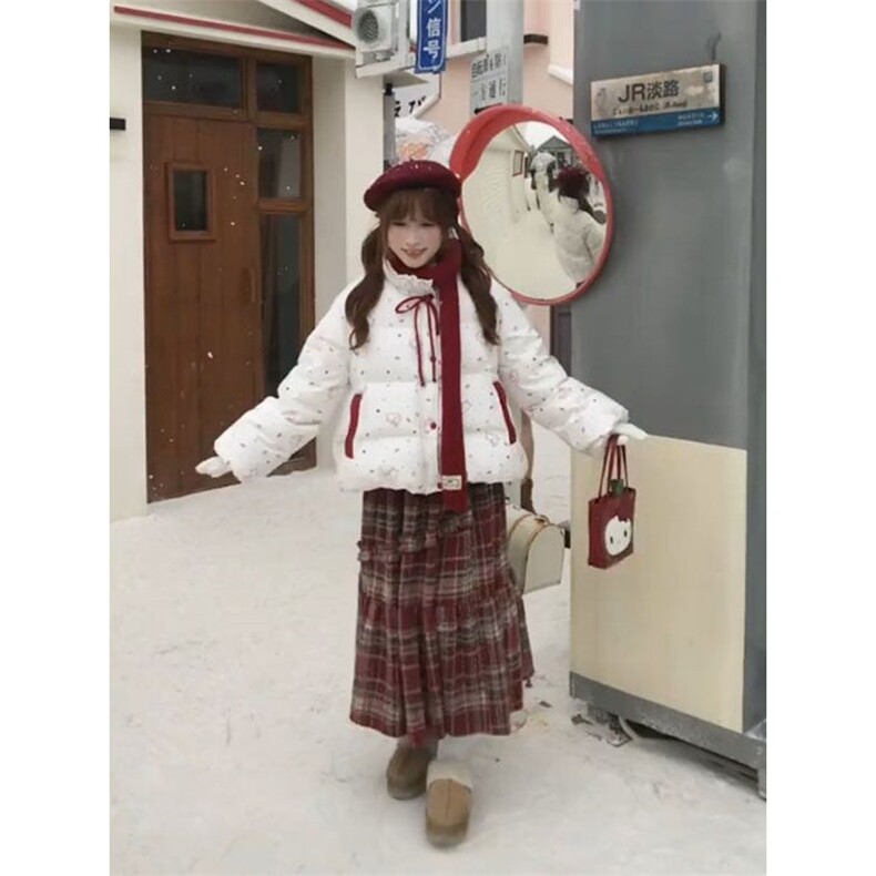 1506A/G78550/P89韩版甜美兔兔可爱印花棉服外套女,男装棉衣,星座1506A