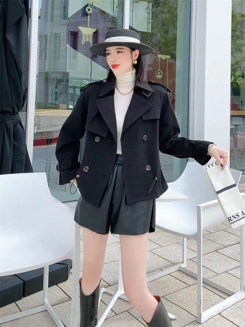 现货，斜纹拉毛休闲外套，三色、三个尺码，其它，依柏璐