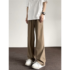 垂感高密面料个性腰头西裤休闲裤-AX00581-特批30-聚酯纤维，男装西裤，电商A061