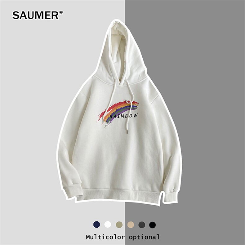 A040-WY2064-P40连帽卫衣男加肥加大码胖子棒球服外套图片
