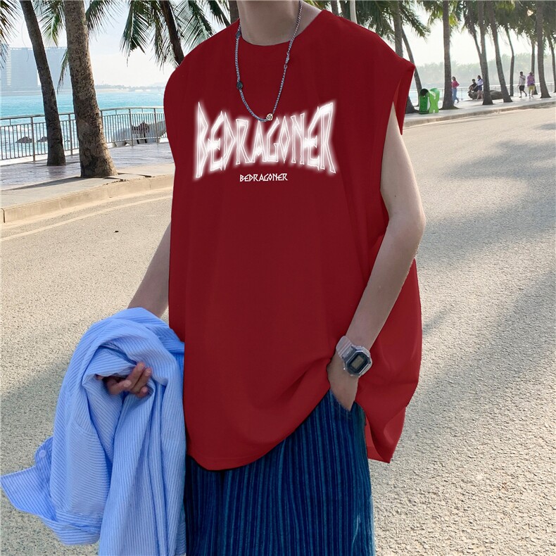 量大图低自动【有货】纯棉背心HD019-1-BX2567-P20，男装背心/马甲，电商019-1