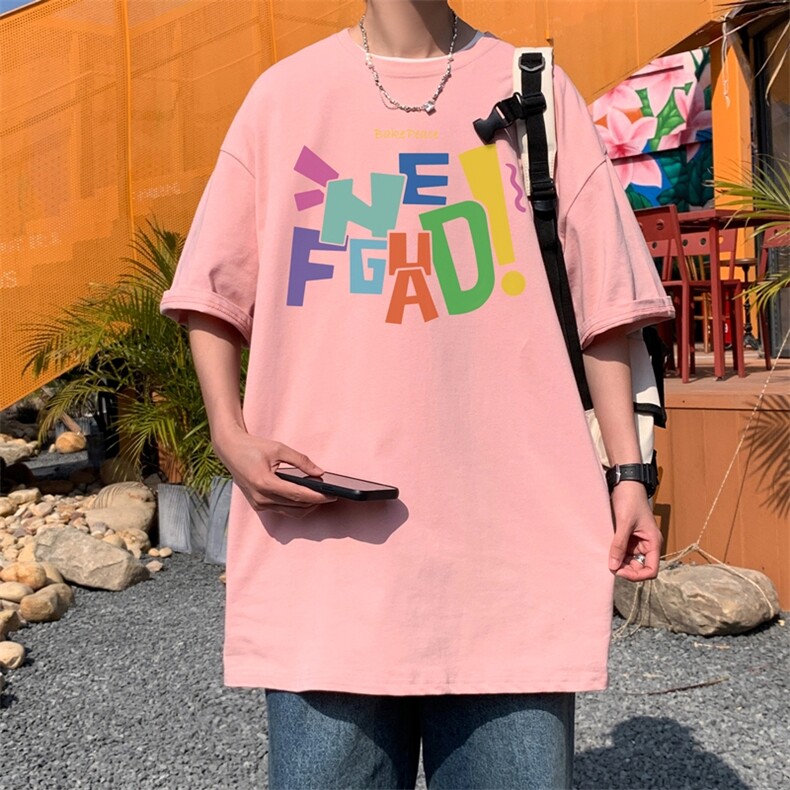 提供视频买家秀220克重磅短袖t恤得物直播有280克品质T302特18,男装T恤,星座617B