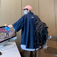 夏季新款衬衫潮流慵懒男方领衬衫AC1190P38，男装衬衫，星座1116-2
