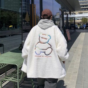 冬装羊羔绒棉服外套潮流宽松休闲加厚棉衣A161-2-276-P95，男装棉衣，电商A161-2