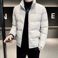 店主风棉衣男2024冬季新款纯色修身跑量立领棉服外套MY2382-p125，男装棉衣，电商D303