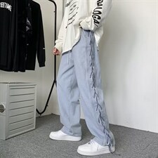 牛仔裤男秋季潮大码休闲裤子高街NA88P45，男装牛仔裤，星座1116-2
