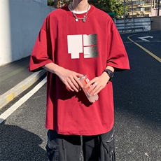 量大优供视频220克美式短袖t恤T3167得物直播有280克品质，男装T恤，电商A486