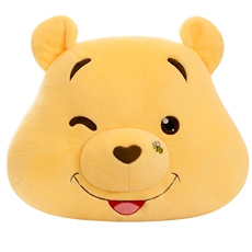 美思尼毛绒玩具 尼尼熊靠枕