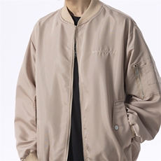 港风日系复古设计感刺绣拼接立领夹克男XZ213-JK4321-P108控128，男装夹克，星座213