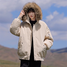 潮流宽松棉服高高街潮牌休闲棉衣A161-9987，男装棉衣，电商A161
