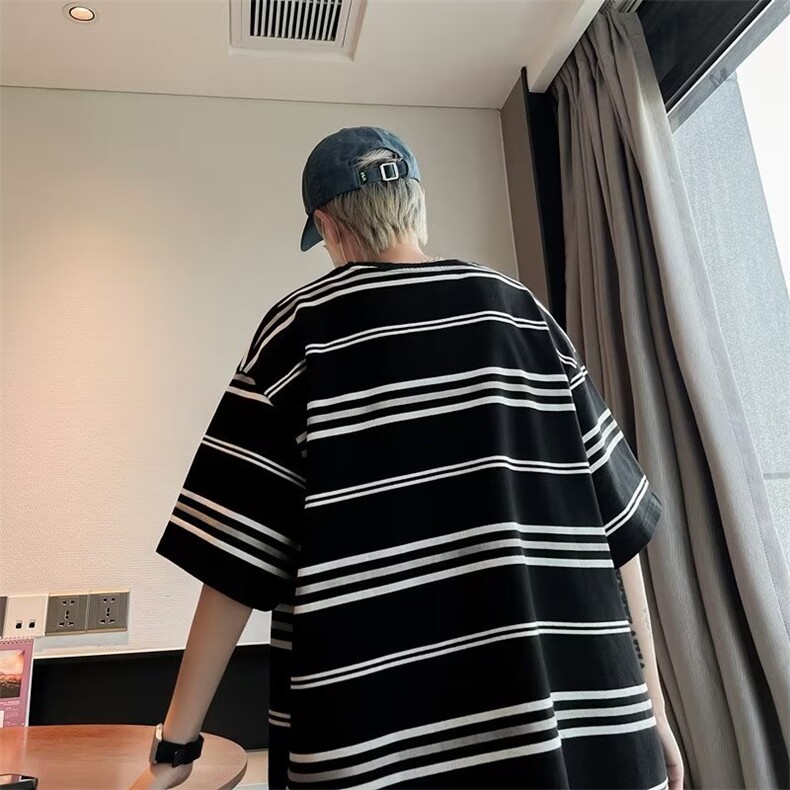 2023春夏季新款t恤男宽松打底上衣圆领纯棉体恤CY29P32,男装T恤,星座1116-2