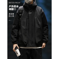 户外冲锋棉服DT2251-TP110控价158冬季防水字母印花棉衣外套男，男装棉衣，电商A102-1