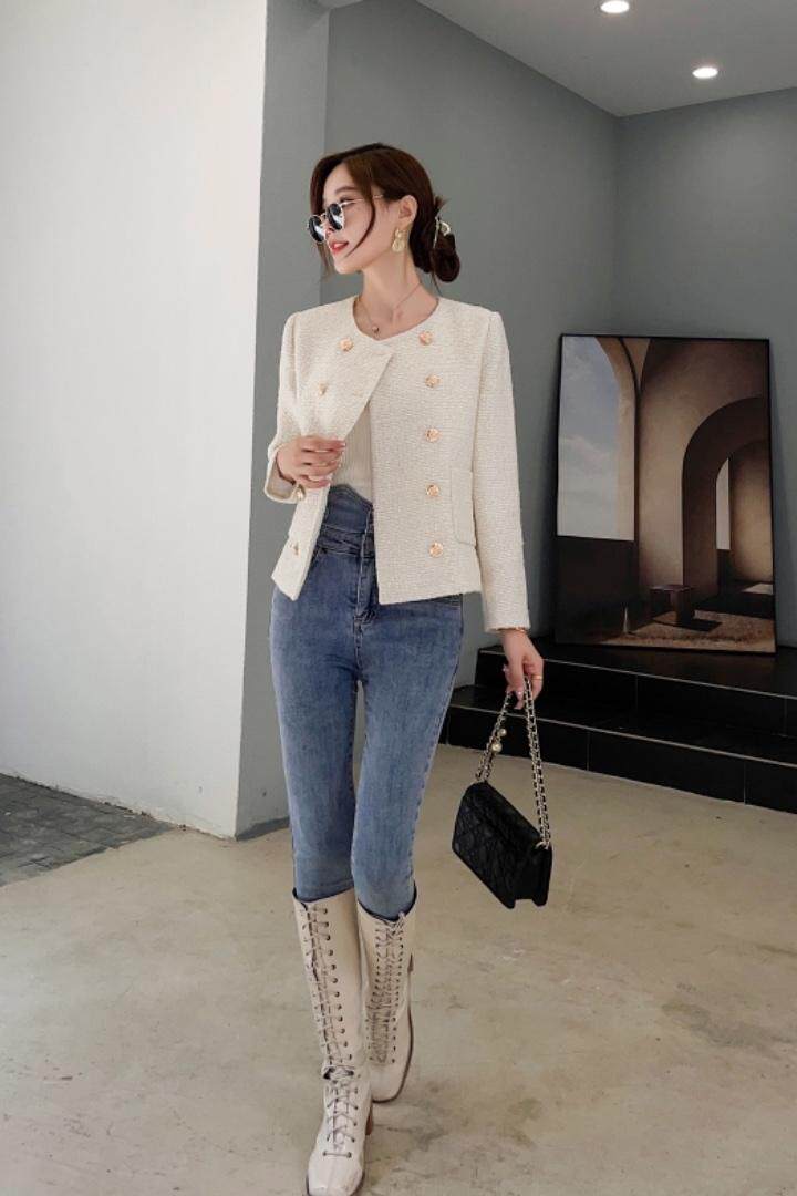 含毛粗花呢小香外套热销中……，其它，天使公主