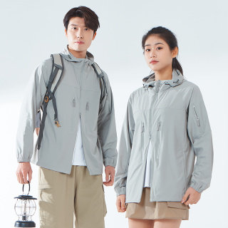 2025新款皮肤衣男女户外冰丝防紫外线防晒服女透气轻薄防晒外套,男装衬衫,玖雅羊绒
