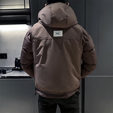 秋冬季新款男装棉衣保暖时尚连帽棉袄社会小伙袄子MY8116-P158，男装棉衣，电商D327