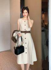 时尚潮流两件套连衣裙，女装连衣裙，英利伊人