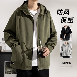 大码休闲连帽夹克外套 8578-P70控139大码元图片