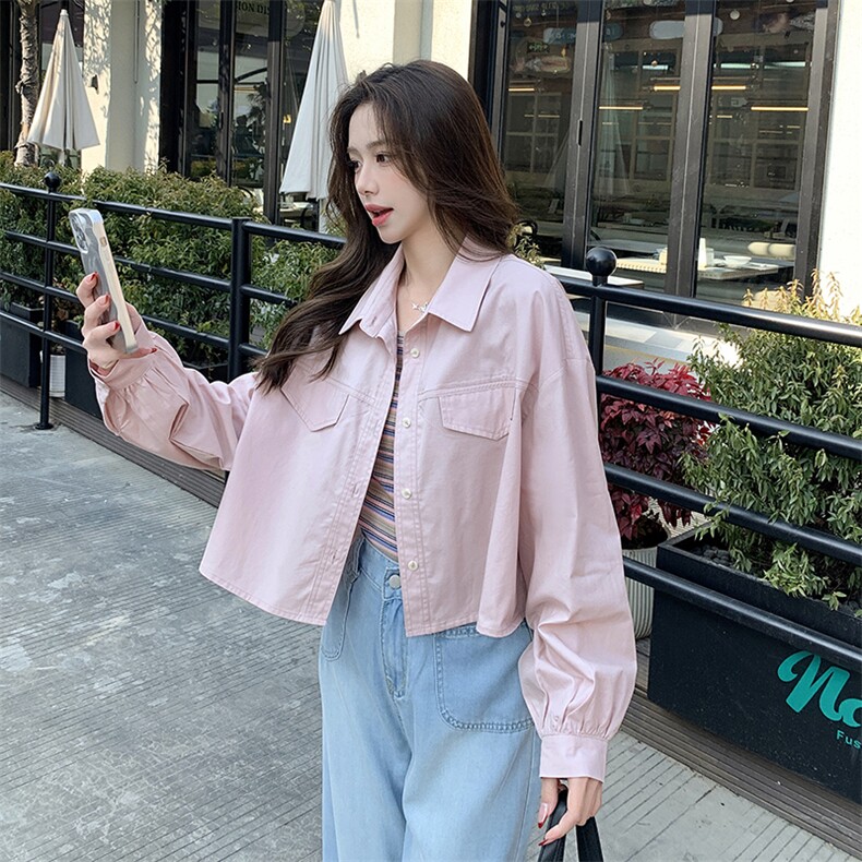 时尚女装衬衫+吊带两件套宽松显瘦百搭上衣,女装衬衫,鑫慧