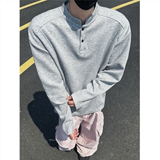 【图】POLO衫翻领卫衣长袖T恤W989/特P22浅灰3有加绒，男装Polo衫，电商A094