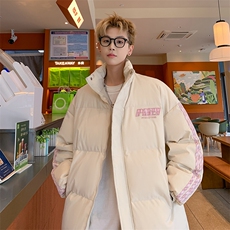 男新款刺绣休闲宽松棉服潮棉衣供抖音得物MY670-P108控138，男装棉衣，电商A132（原电商B245）